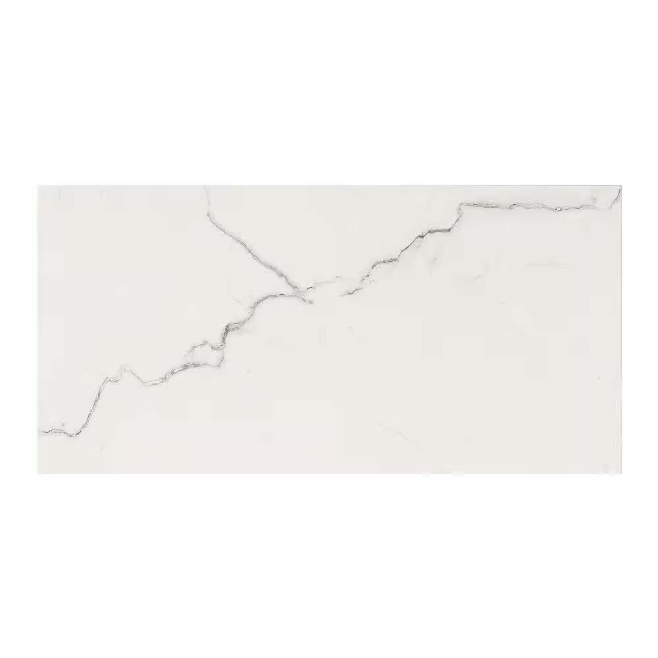 Brighton Polished Grey 12" X 24" Porcelain Tile