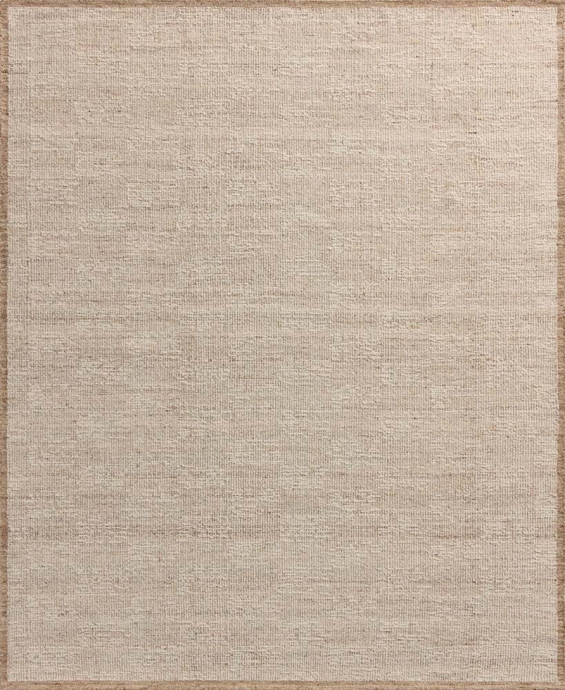 Dakota DAK-01 Natural Ivory Area Rug - Amber Lewis x Loloi