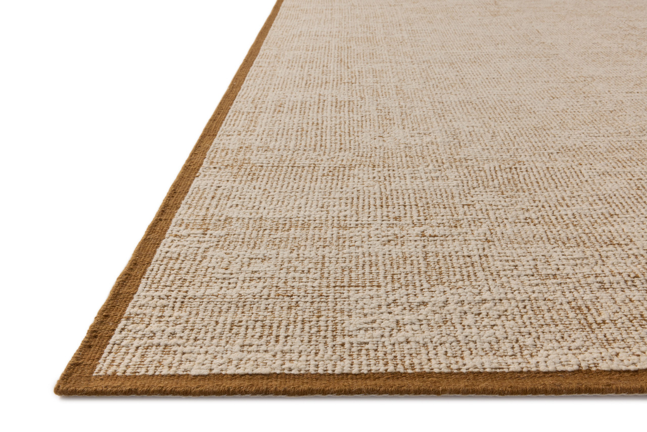Dakota DAK-01 Stone Ivory Area Rug - Amber Lewis x Loloi Corner