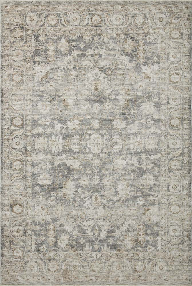 Honora HON-02 Slate Beige Area Rug - Amber Lewis x Loloi