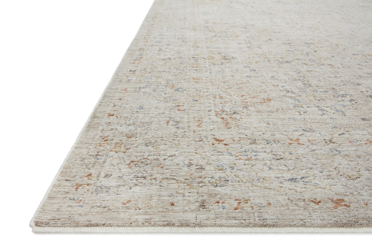 Honora HON-05 Bone Multi Area Rug - Amber Lewis x Loloi Corner