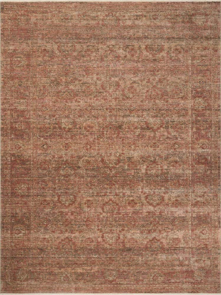 Molly MOL-09 Brick Bark Area Rug - Amber Lewis x Loloi