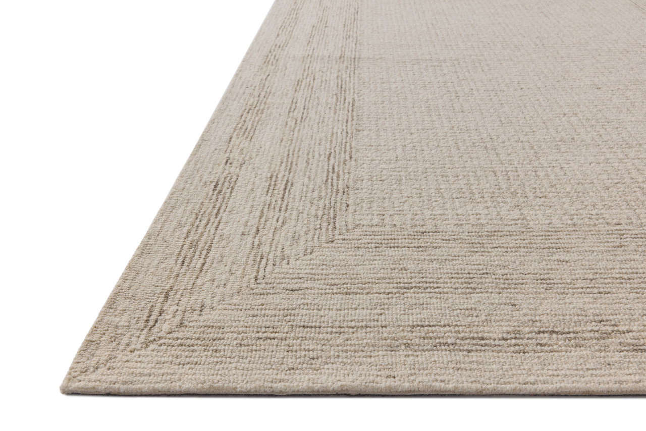 Windsor WIN-01 Ivory Spa Area Rug - Amber Lewis x Loloi Corner