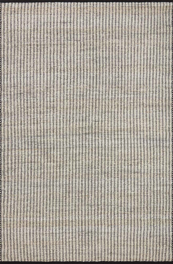 Colton CON-02 Ivory Black Area Rug - Angela Rose x Loloi