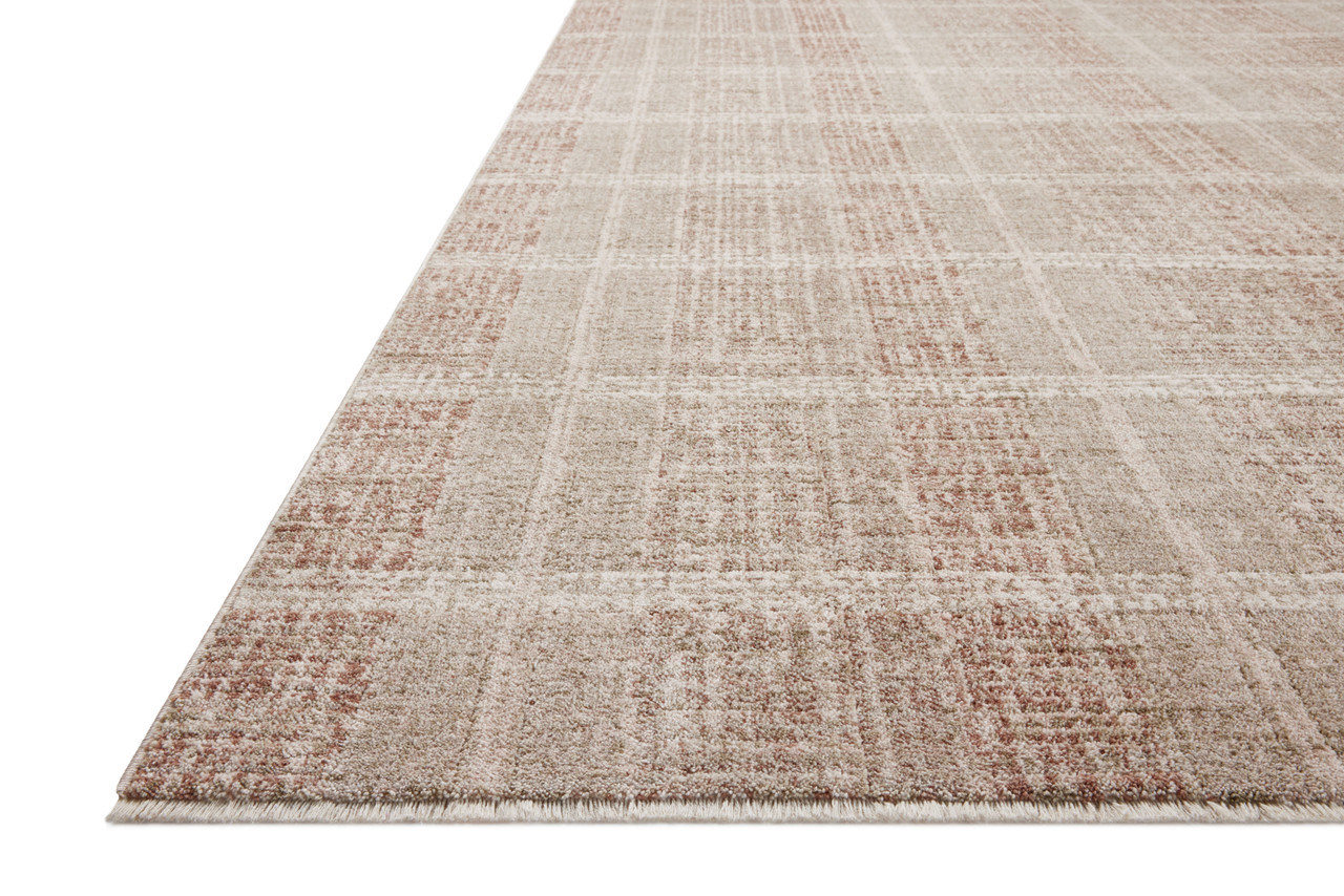 Ember EMB-02 Clay Sand Area Rug - Angela Rose x Loloi Corner