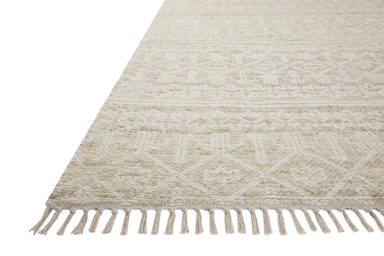 Rivers RIV-03 Sand Ivory Area Rug - Angela Rose x Loloi Corner Rivers RIV-03 Sand Ivory Area Rug - Angela Rose x Loloi Corner