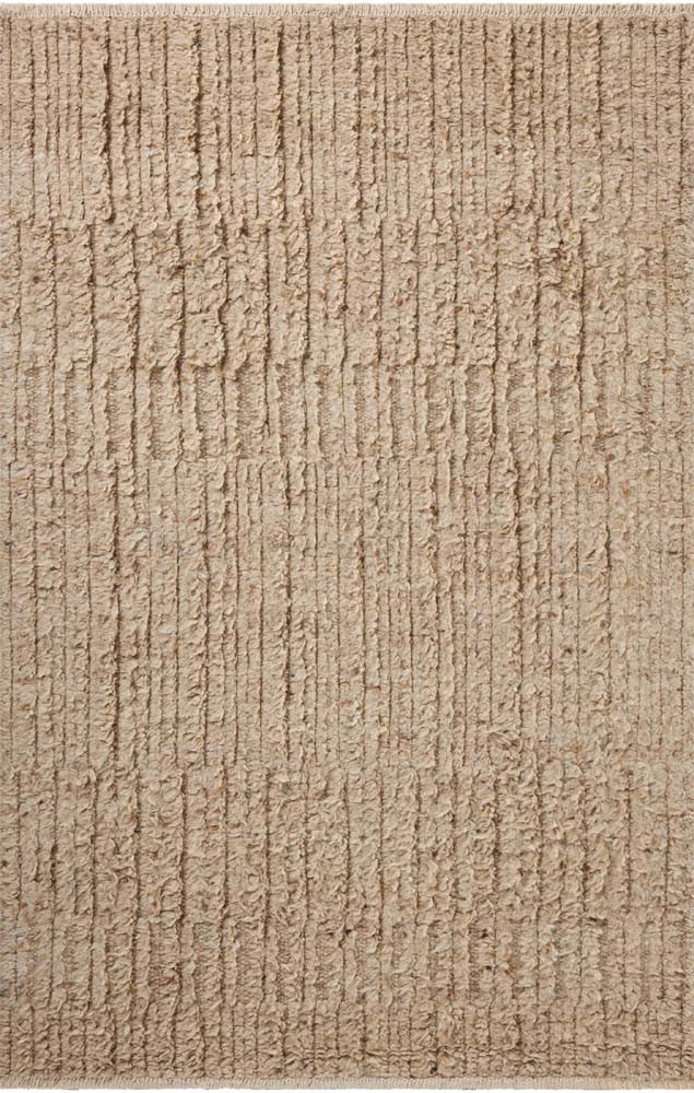 Dana DNA-01 Sand Area Rug - Brigette Romanek x Loloi | Carpertmart