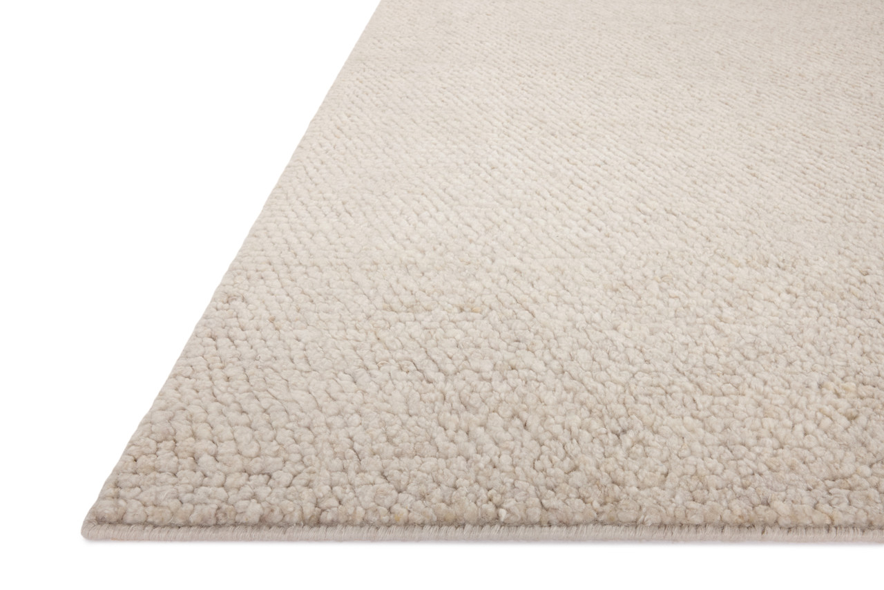 Frida FRE-01 Silver Area Rug - Brigette Romanek x Loloi Corner Frida FRE-01 Silver Area Rug - Brigette Romanek x Loloi Corner