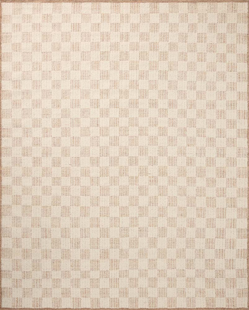 Knox KNX-01 Ivory Terracotta Area Rug - Brigette Romanek x Loloi