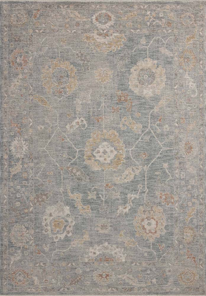 Louisa LOI-02 Oatmeal Slate Area Rug - Chris Loves Julia x Loloi