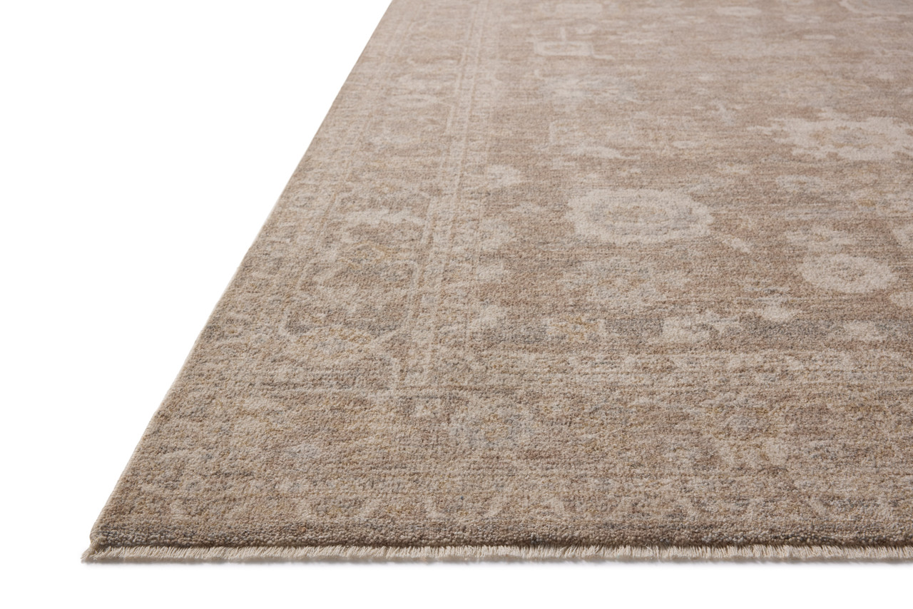 Louisa LOI-03 Taupe Ivory Area Rug - Chris Loves Julia x Loloi Corner Louisa LOI-03 Taupe Ivory Area Rug - Chris Loves Julia x Loloi Corner