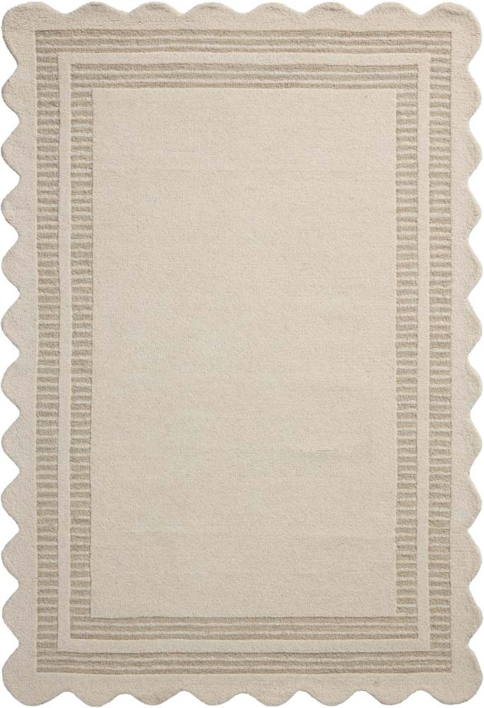 Scottie SCO-01 Ivory Grey Area Rug - Chris Loves Julia x Loloi