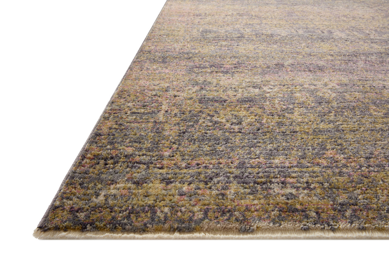 Bradbury BRU-05 Ink Multi Area Rug - Jean Stoffer x Loloi Corner
