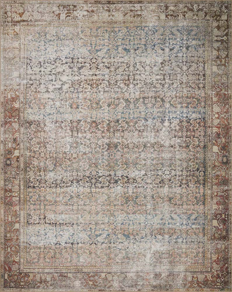 Georgie GER-09 Multi Spice Area Rug - Amber Lewis x Loloi
