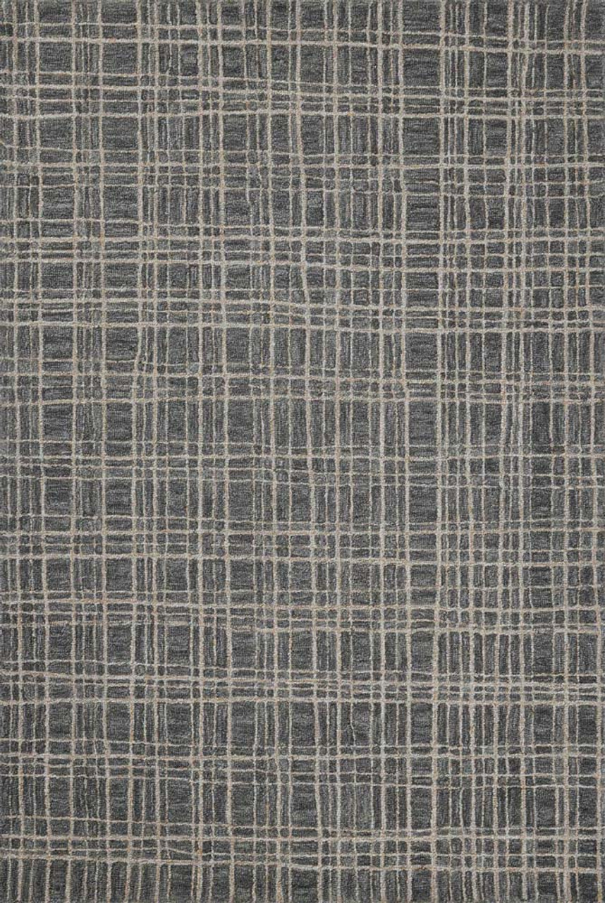 Polly POL-11 Graphite Pebble Area Rug - Chris Loves Julia x Loloi Polly POL-11 Graphite Pebble Area Rug - Chris Loves Julia x Loloi