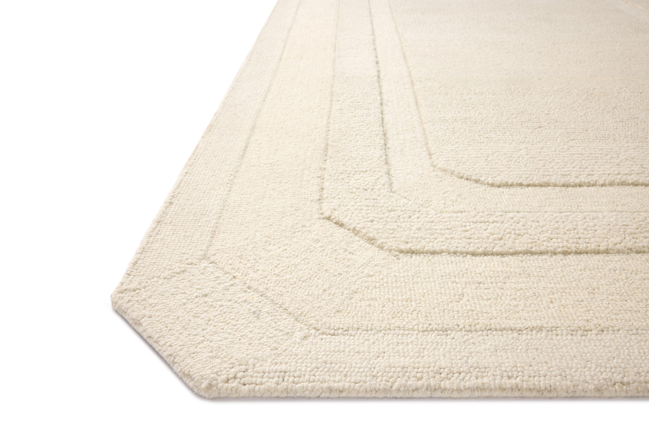 Loloi Clayton CLN-01 Ivory Area Rug Corner Loloi Clayton CLN-01 Ivory Area Rug Corner