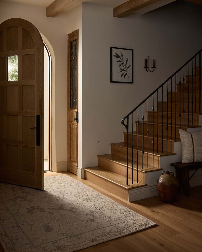 Loloi Cynthia CYN-02 Ivory Sky Area Rug Room Scene