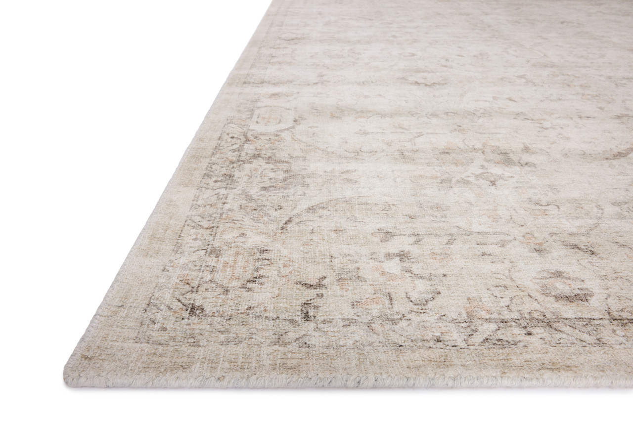 Loloi Marcella MAC-03 Cream Pebble Area Rug Corner