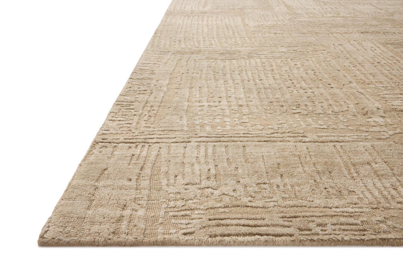 Loloi Woods WDS-02 Oatmeal Area Rug Corner Loloi Woods WDS-02 Oatmeal Area Rug Corner