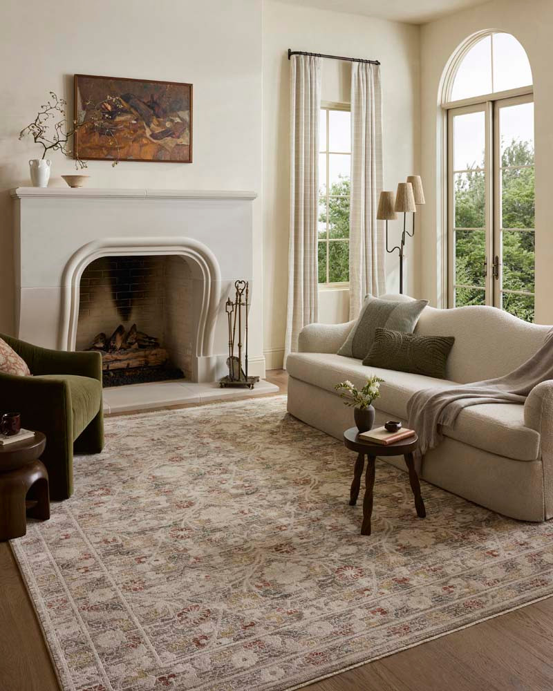 Loloi II Clarisse CLS-01 Grey Multi Area Rug Room Scene
