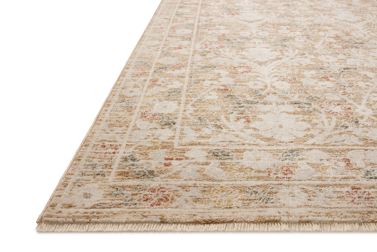 Loloi II Clarisse CLS-01 Sand Multi Area Rug Corner