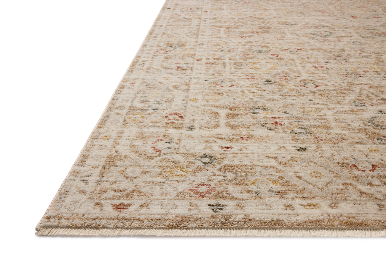 Loloi II Clarisse CLS-08 Natural Multi Area Rug Corner