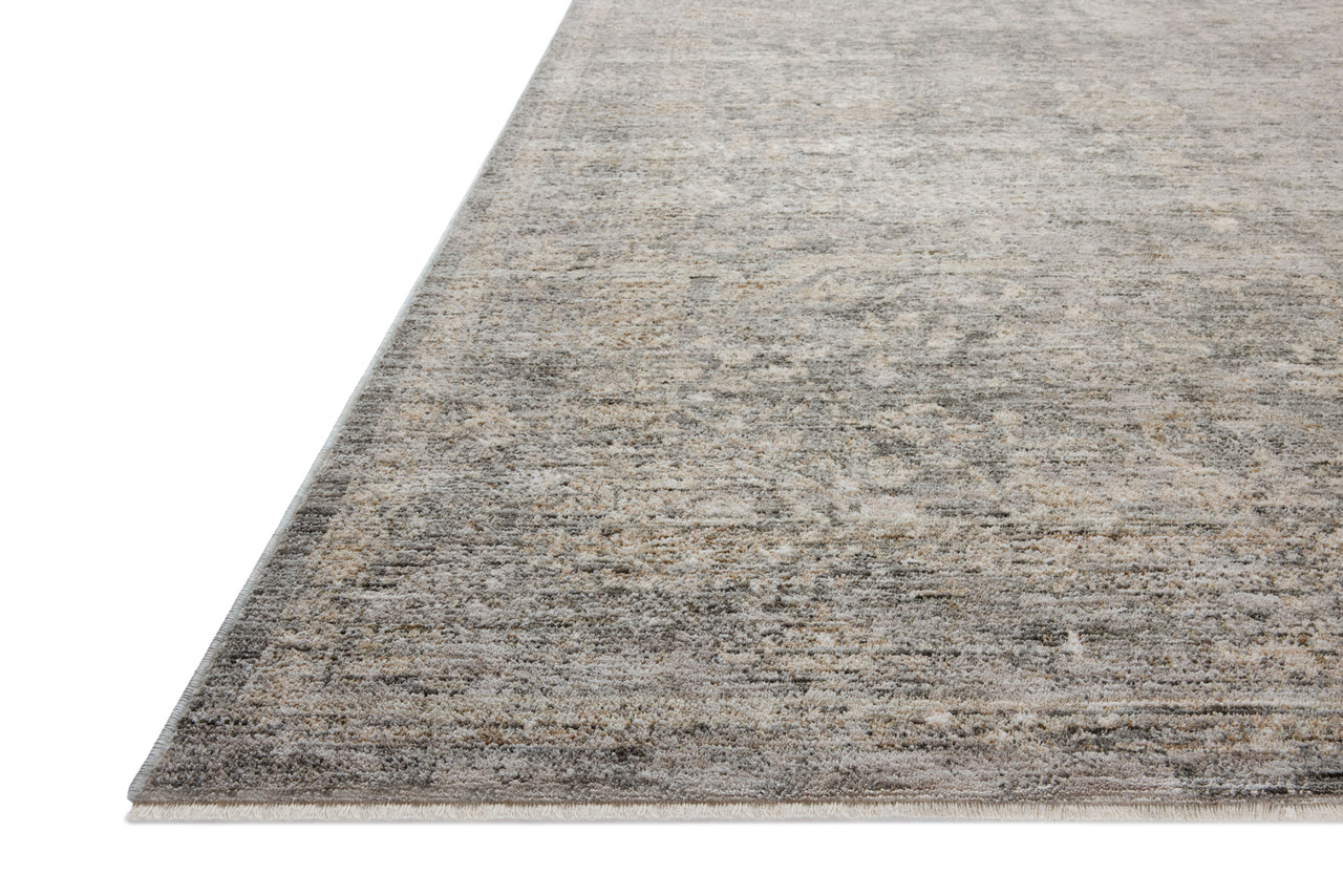 Loloi II Tabitha TAI-02 Stone Natural Area Rug Corner