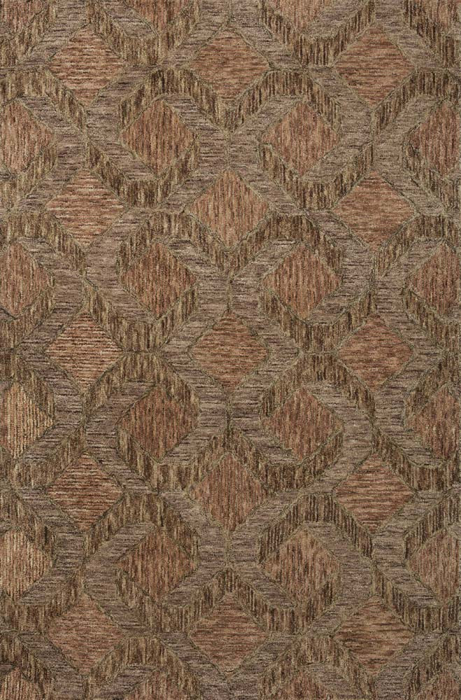 Loloi II Varena VAR-03 Rust Bark Area Rug
