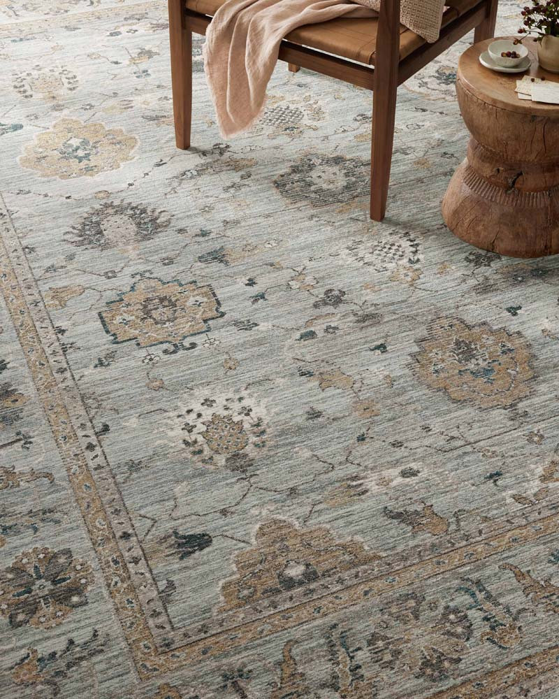 Millie MIE-02 Sky Gold Area Rug - Magnolia Home by Joanna Gaines