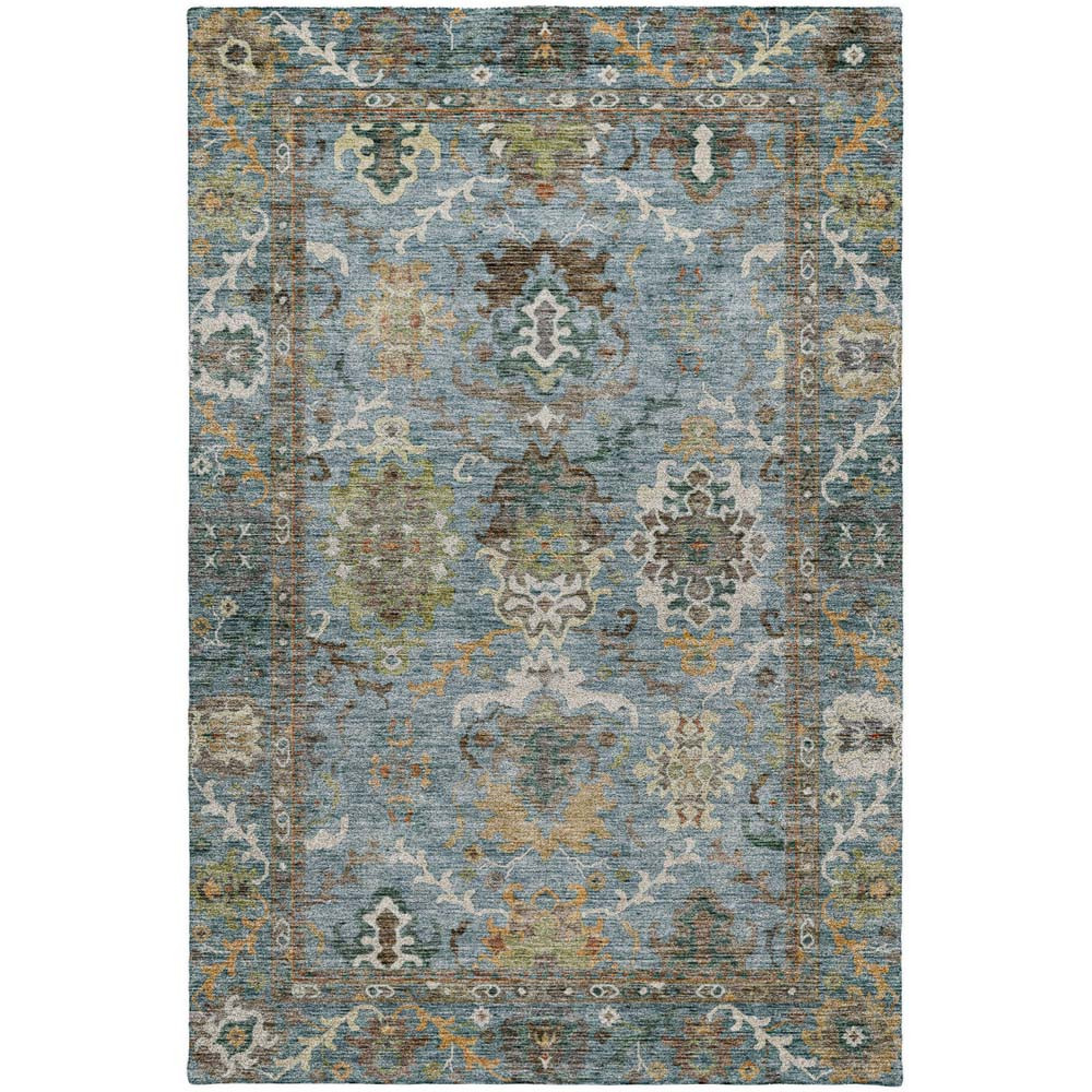 Dalyn Silk Road SR8 Aqua Area Rug | Carpetmart.com - Carpet & Tile