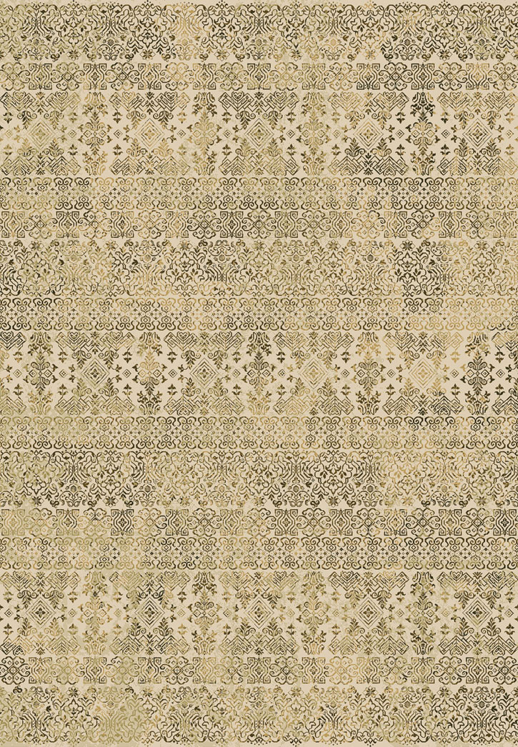 Ancient Garden 57034-6727 Beige Area Rug by Dynamic Rugs