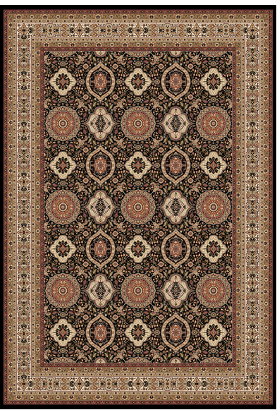 Nubrisa Gem 1290 Black Area Rug