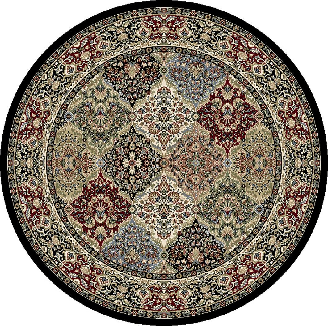 DaVinci Panel 32 Black Area Rug - Carpetmart.com