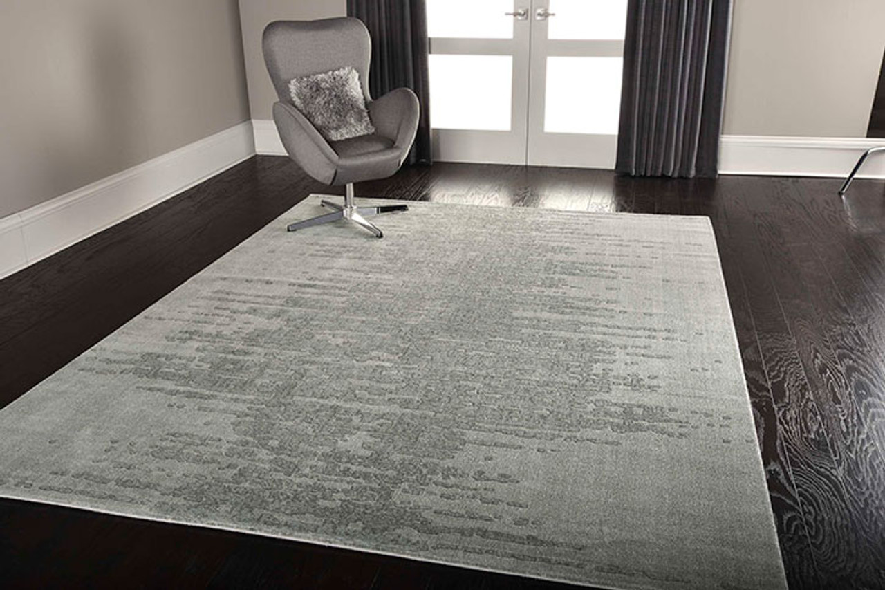 Nourison Twilight TWI11 Seafoam Area Rug Room Scene