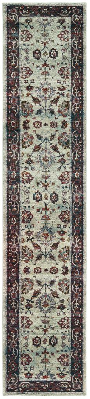Oriental Weavers Andorra 6842D Stone Red Runner Area Rug 2
