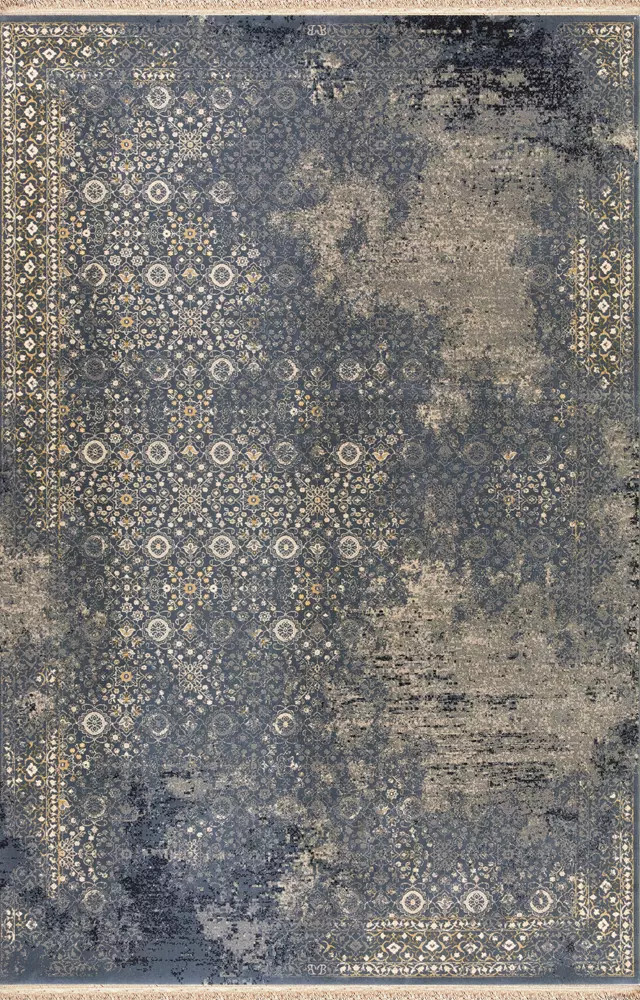 Dynamic Rugs Brilliant 72403-900 Blue Area Rug
