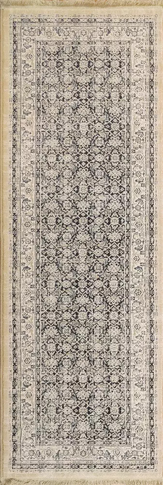 Dynamic Rugs Brilliant 72407-501 Navy Runner Area Rug