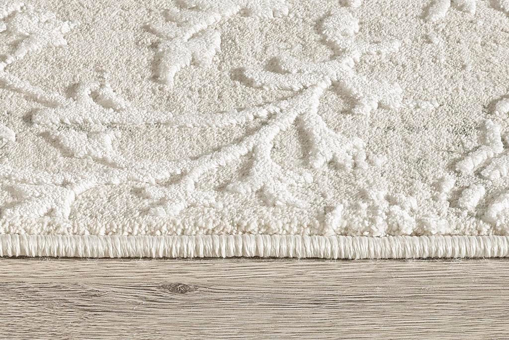 Dynamic Rugs Quartz 27030-110 Ivory Beige Area Rug Pile Edge