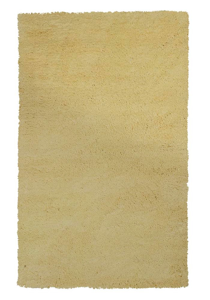 Kas Bliss Canary Yellow Shag Rug - Carpet & Tile Mart