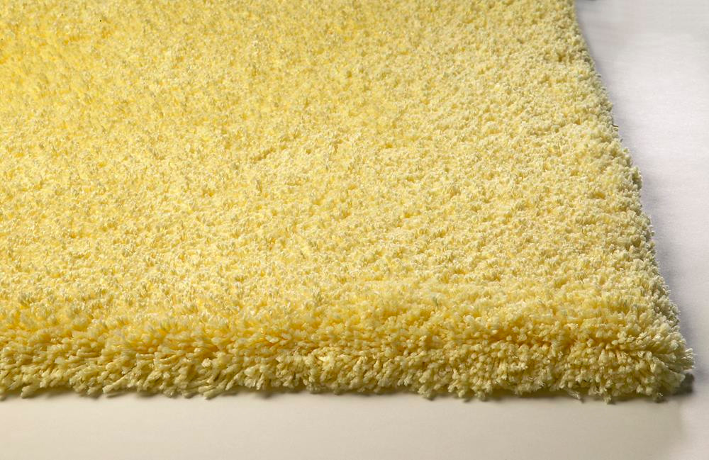 Kas Bliss Canary Yellow Shag Rug - Carpet & Tile Mart