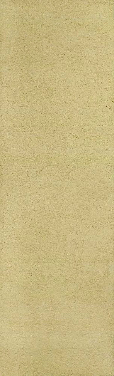 Bliss Shag 1574 Canary Yellow Runner Area Rug