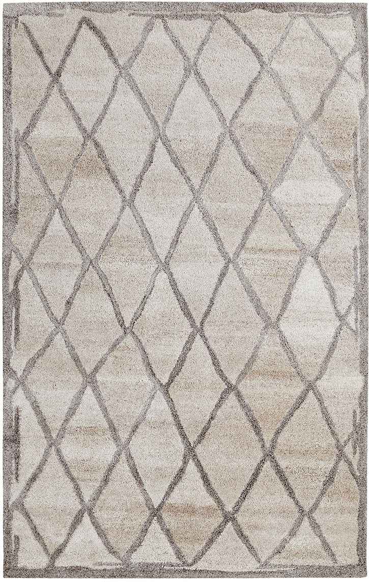 Dynamic Rugs Posh 7801-717 Ivory Grey Area Rug