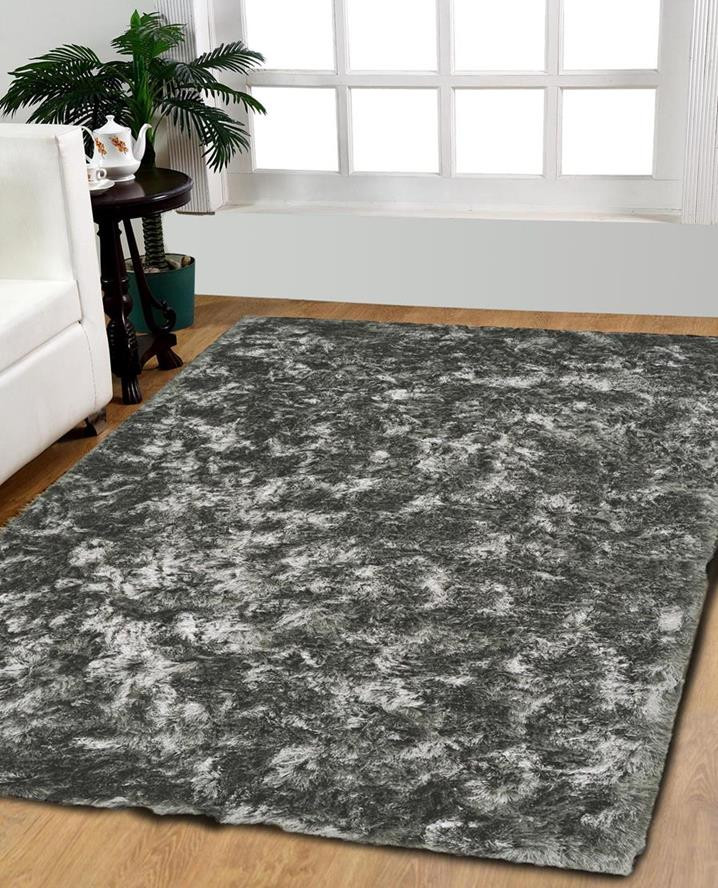 Dynamic Rugs Paradise 2400-990 Dark Silver Area Rug Room Scene