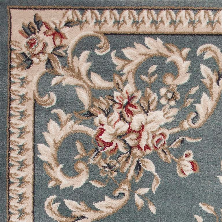 Kas Avalon 5602 Slate Blue Aubusson Area Rug