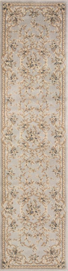 Kas Avalon 5604 Light Grey Aubusson Area Rug Runner