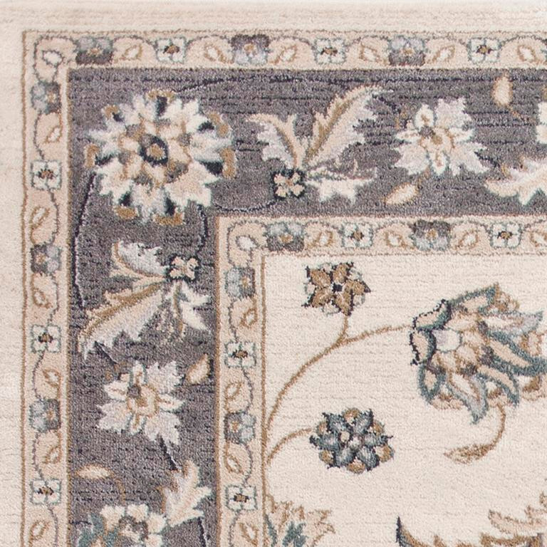 Kas Avalon 5612 Ivory/Grey Mahal Area Rug Corner