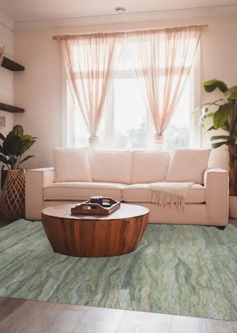 Kas Serenity 1252 Seafoam Breeze Area Rug Room Scene