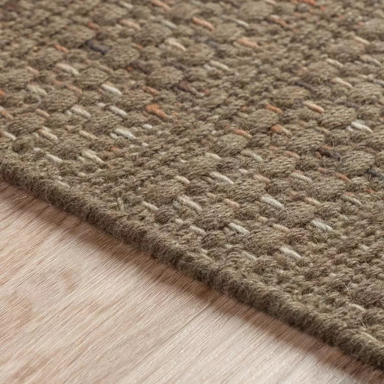 Dalyn Nepal NL100 Mocha Area Rug Edge