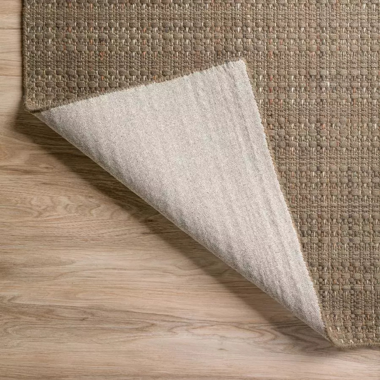 Dalyn Nepal NL100 Mocha Area Rug Backing