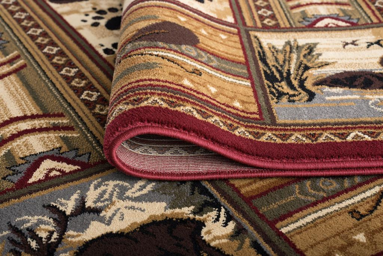 Americana 6550 Beige Area Rug Texture Americana 6550 Beige Area Rug Texture